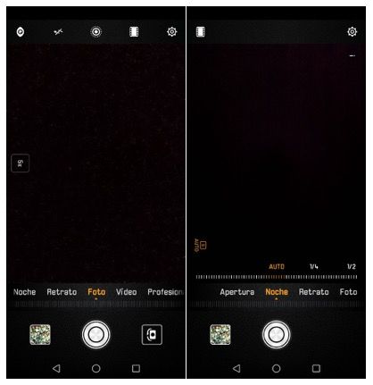interfaz camara p20 pro