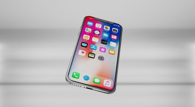 iphone x frontal
