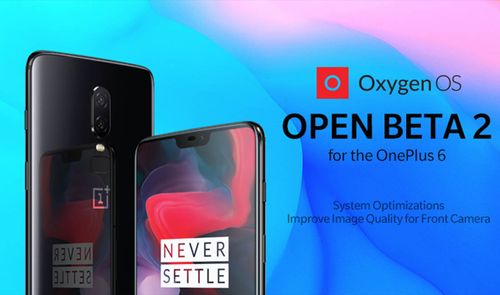OxygenOS Open Beta 2 for OnePlus 6