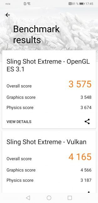 3D Mark resultados Huawei Mate 20