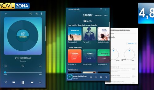 Aplicación Samsung Music