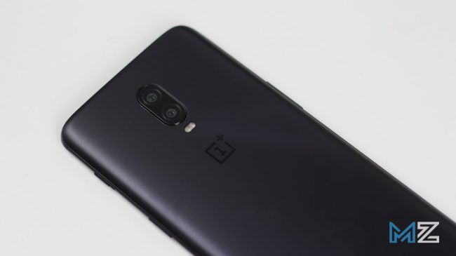 Trasera del OnePlus 6T