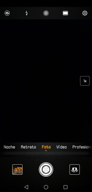 Aplicación cámara Huawei Mate 20