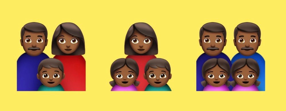Distintos emojis para 2019