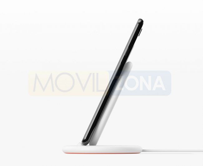 Google Pixel 3 en cargador