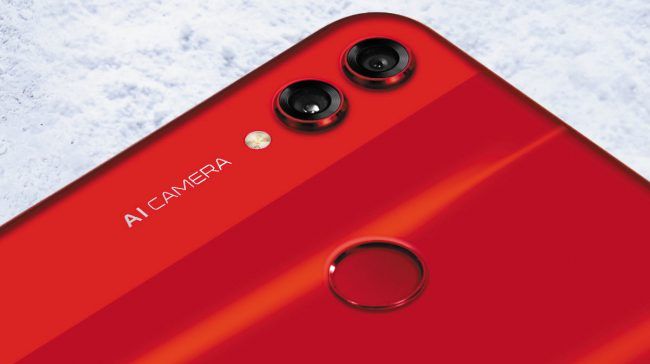 Honor 8X detalle de la cámara