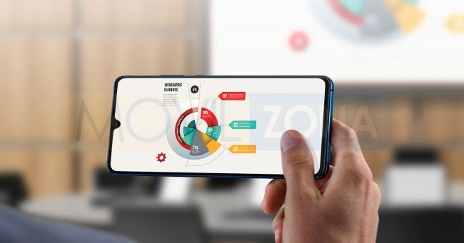 Huawei Mate 20 x display gráficos