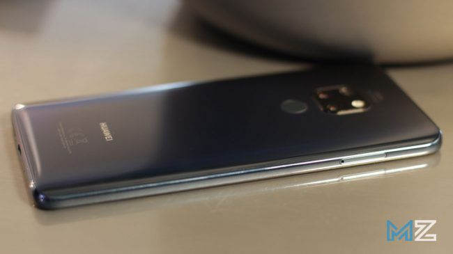 Imagen lateral del Huawei Mate 20