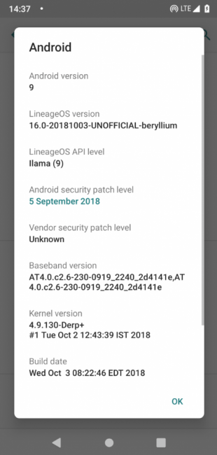 ROMS para el Pocophone F1
