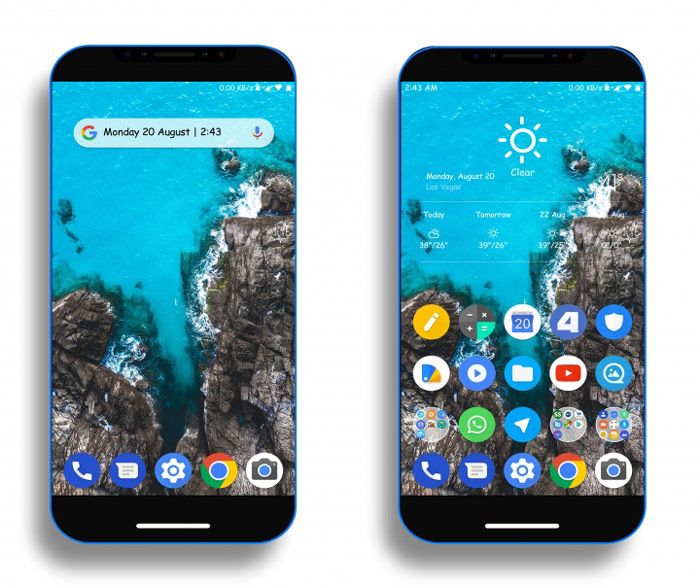 Tema con la interfaz de Android 9 Pie para MIUI 10