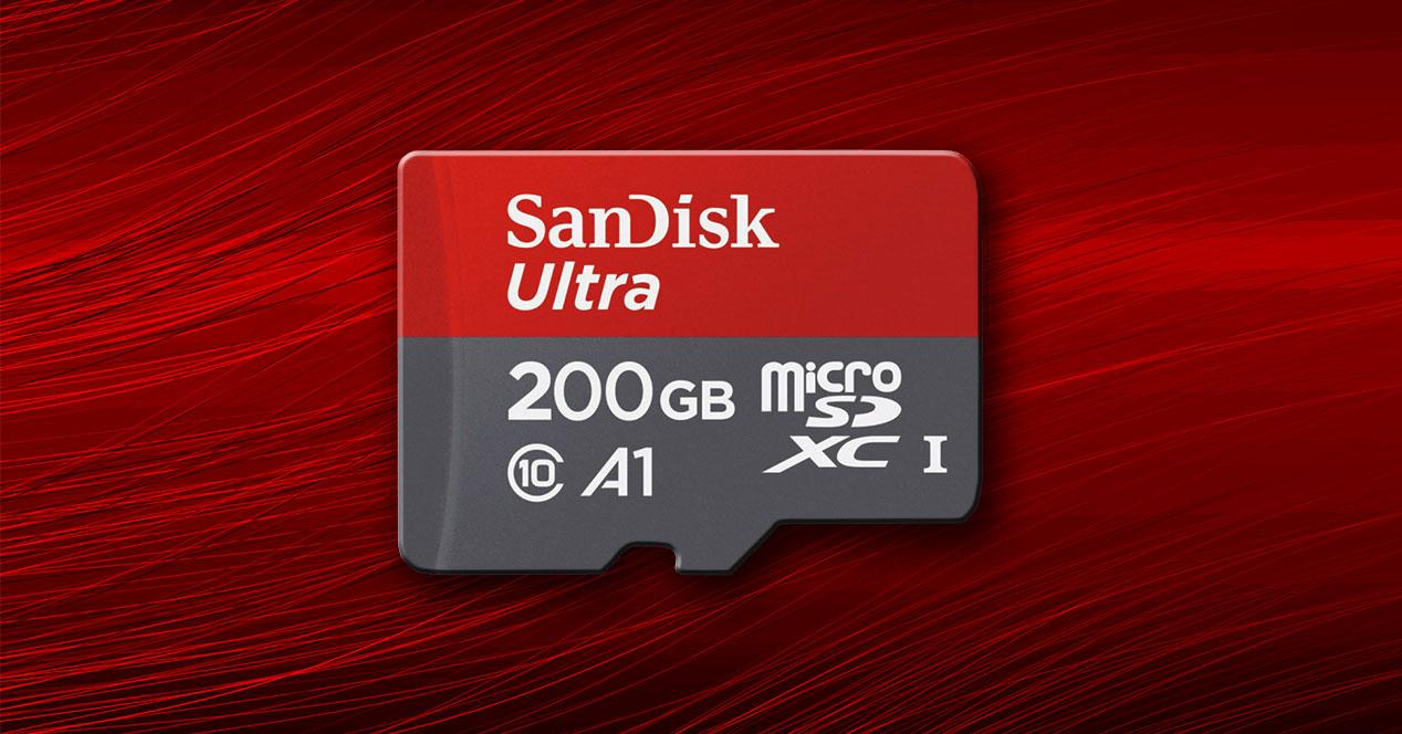 Micro SD 200 GB de SanDisk