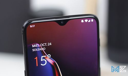 Notch del OnePlus 6T