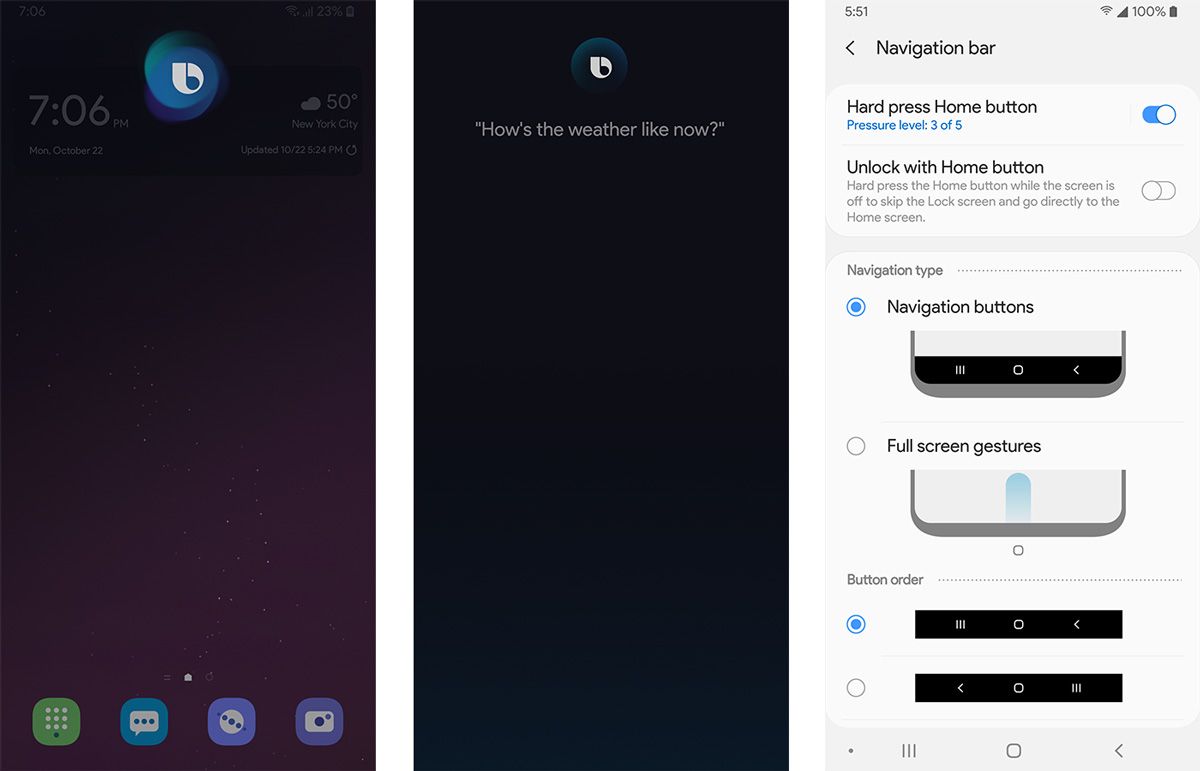 Asistente Bixby en Samsung Experience 10