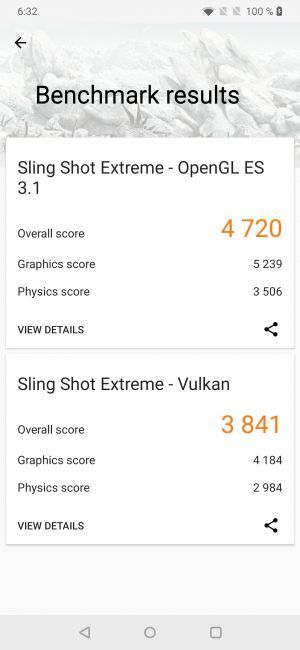 Resultados 3D Mark OnePlus 6T
