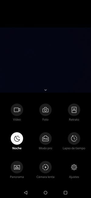 Modos cámara OnePlus 6T