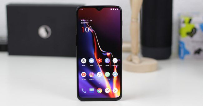 Imagen del teléfono OnePlus 6T