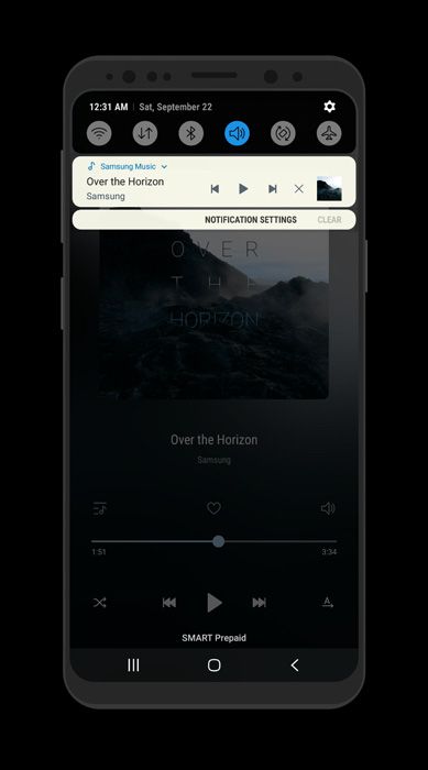 Aspecto del tema PIEforOREO