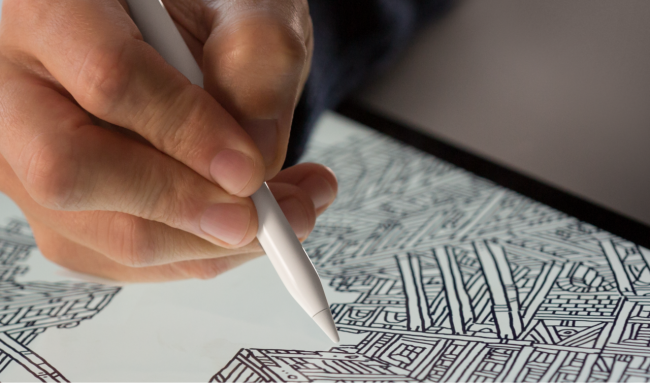 Uso del stylus Apple Pencil