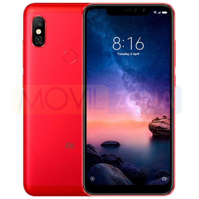 Xiaomi Redmi Note 6 Pro rojo