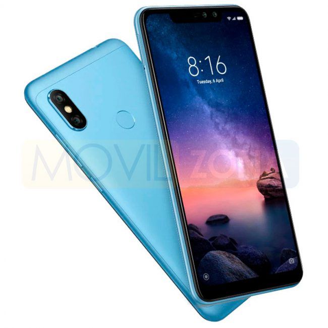 Xiaomi Redmi Note 6 Pro azul