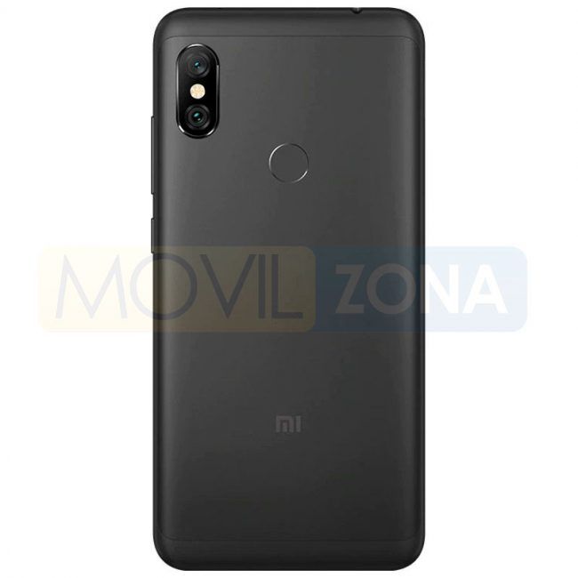 Xiaomi Redmi Note 6 Pro negro trasera