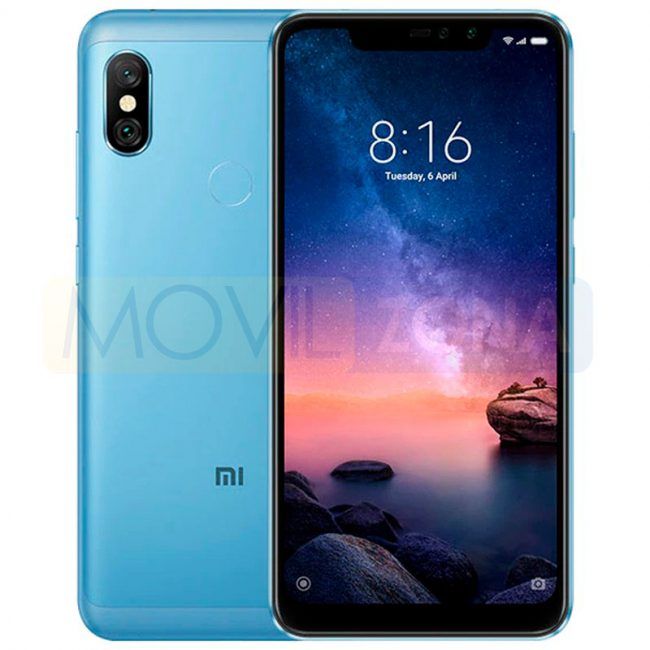 Xiaomi Redmi Note 6 Pro azul