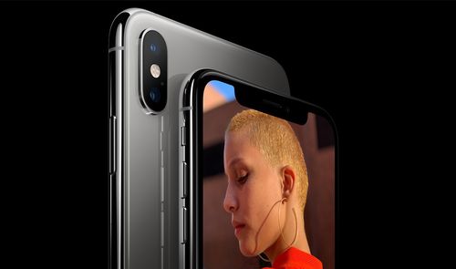 cámara frontal del iPhone XS