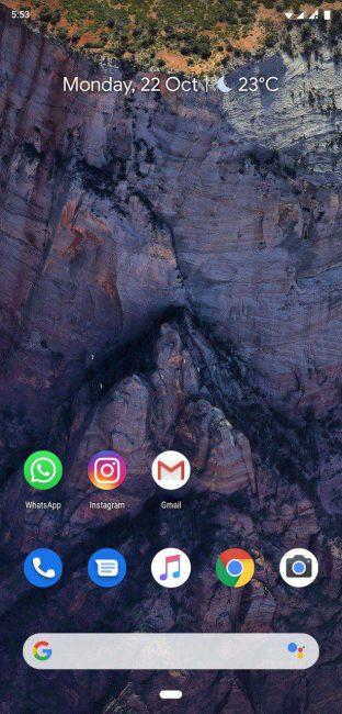 Pixel Experience (Android 9) en Poco F1