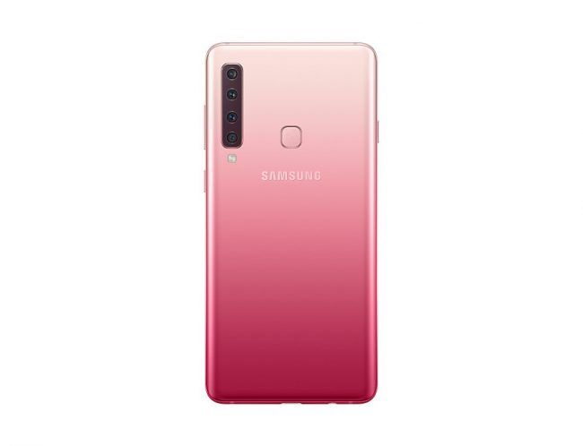 Espalda del Galaxy A9 2018