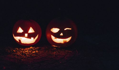 Calabazas en Halloween