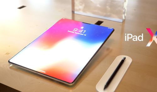 Concepto de diseño del iPad Pro 2018
