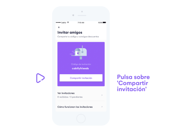 invitacion cabify