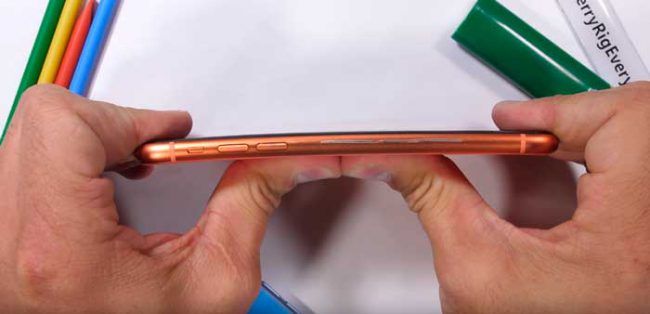 resistencia del iPhone XR