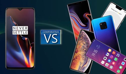 OnePlus 6t comparativa mercado