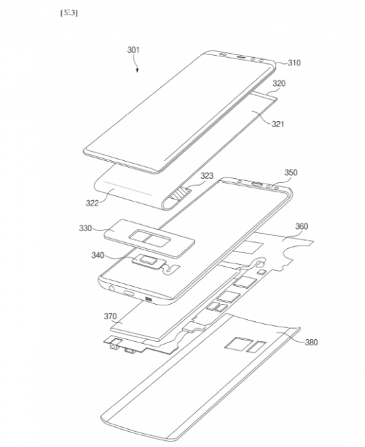 patente galaxy s10