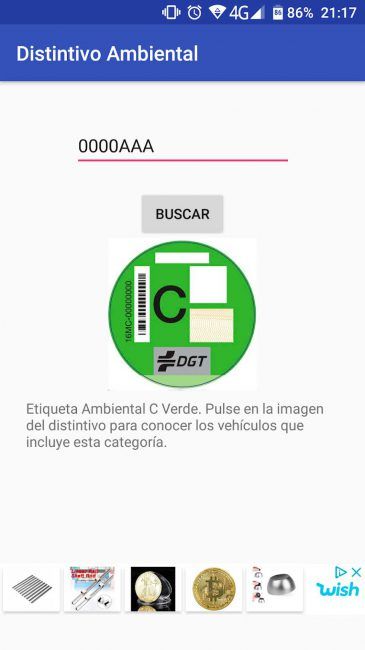distintivo ambiental coche