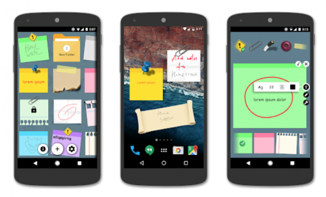 post it android