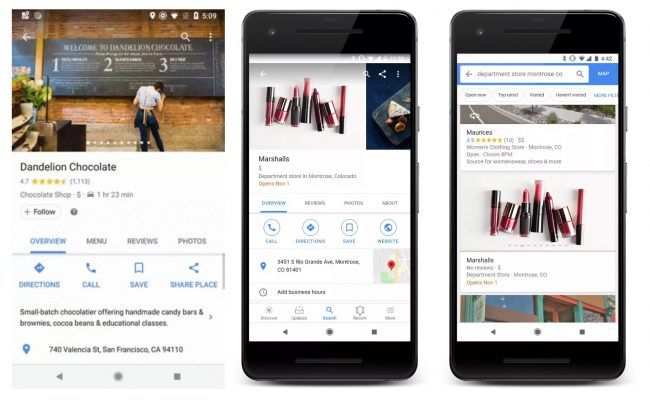 boton seguir google maps