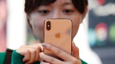 selfie iphone xs