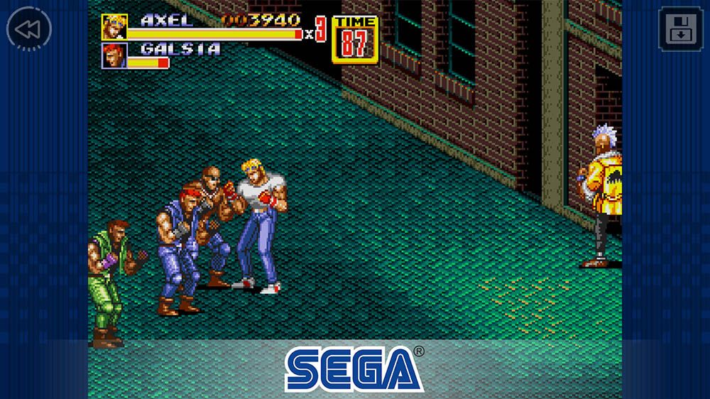 street of rage mega drive android
