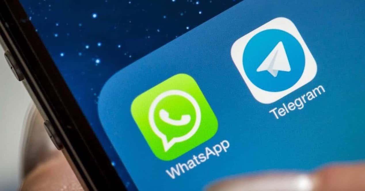 telegram y whatsapp