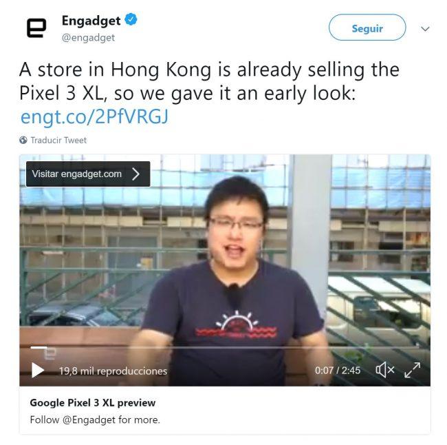 comprar el Google Pixel 3 XL