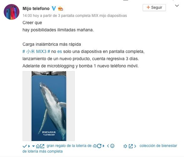 xiaomi mi mix 3