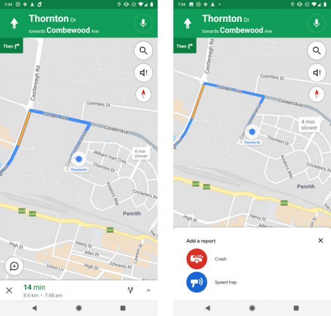 Sistema de alertas en Google Maps