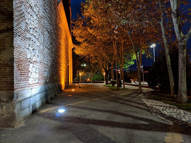 Foto tomada de noche con la cámara del Google Pixel 3 XL