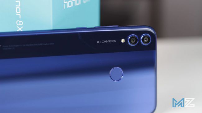 Cámara trasera del Honor 8X