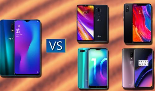 Comparativa Oppo RX17 Pro con fondo arena