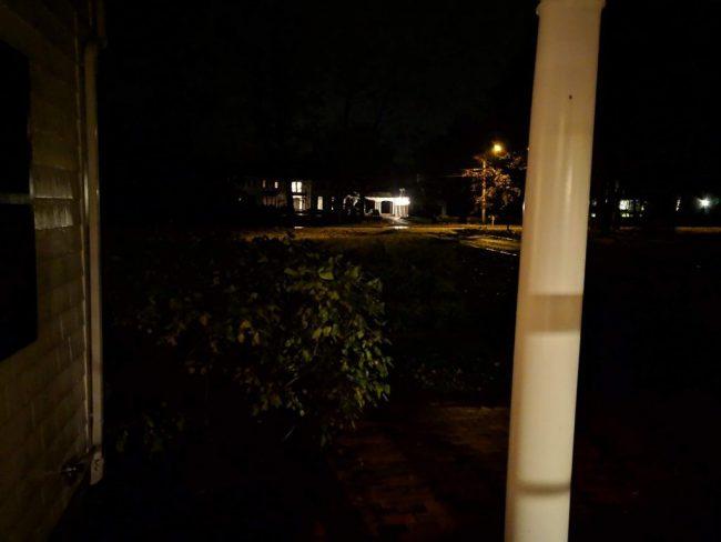 Foto por la noche OnePlus 6 sin Night Sight