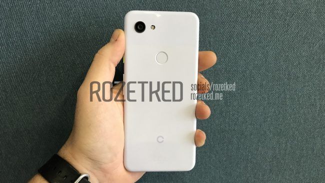 Carcasa trasera del Google Pixel 3 Lite