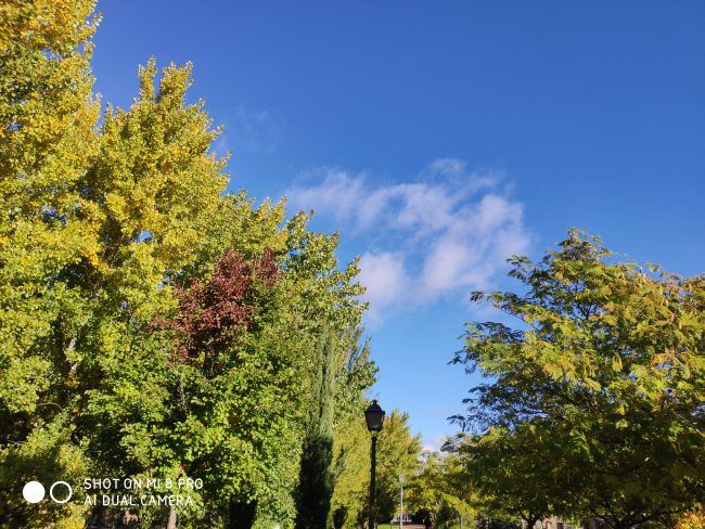 Cielo con HDR con el Xiaomi Mi 8 Pro